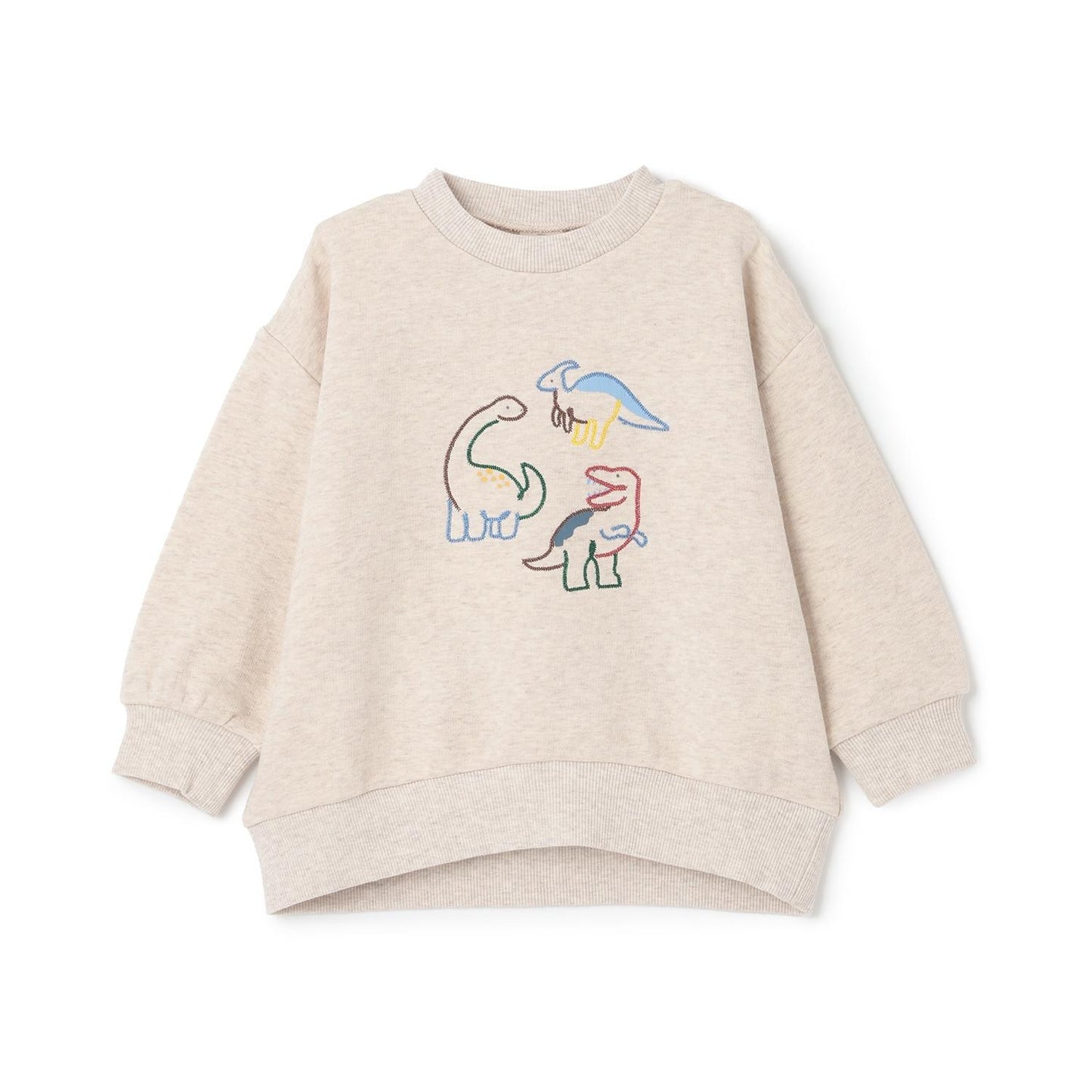 〈フワのびっと〉刺繡拼接衛衣