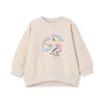 〈フワのびっと〉刺繡拼接衛衣