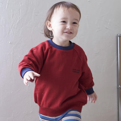 【GOODPRICE】加絨拼色領口衛衣