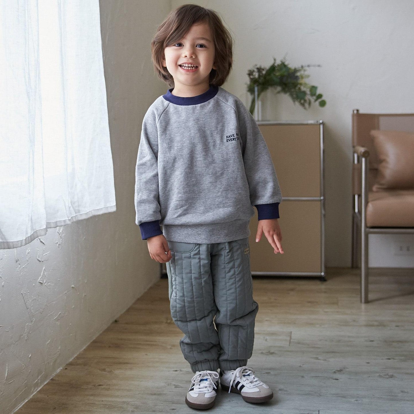 【GOODPRICE】加絨拼色領口衛衣