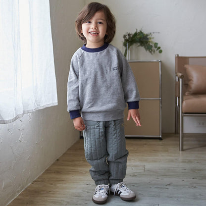 【GOODPRICE】加絨拼色領口衛衣