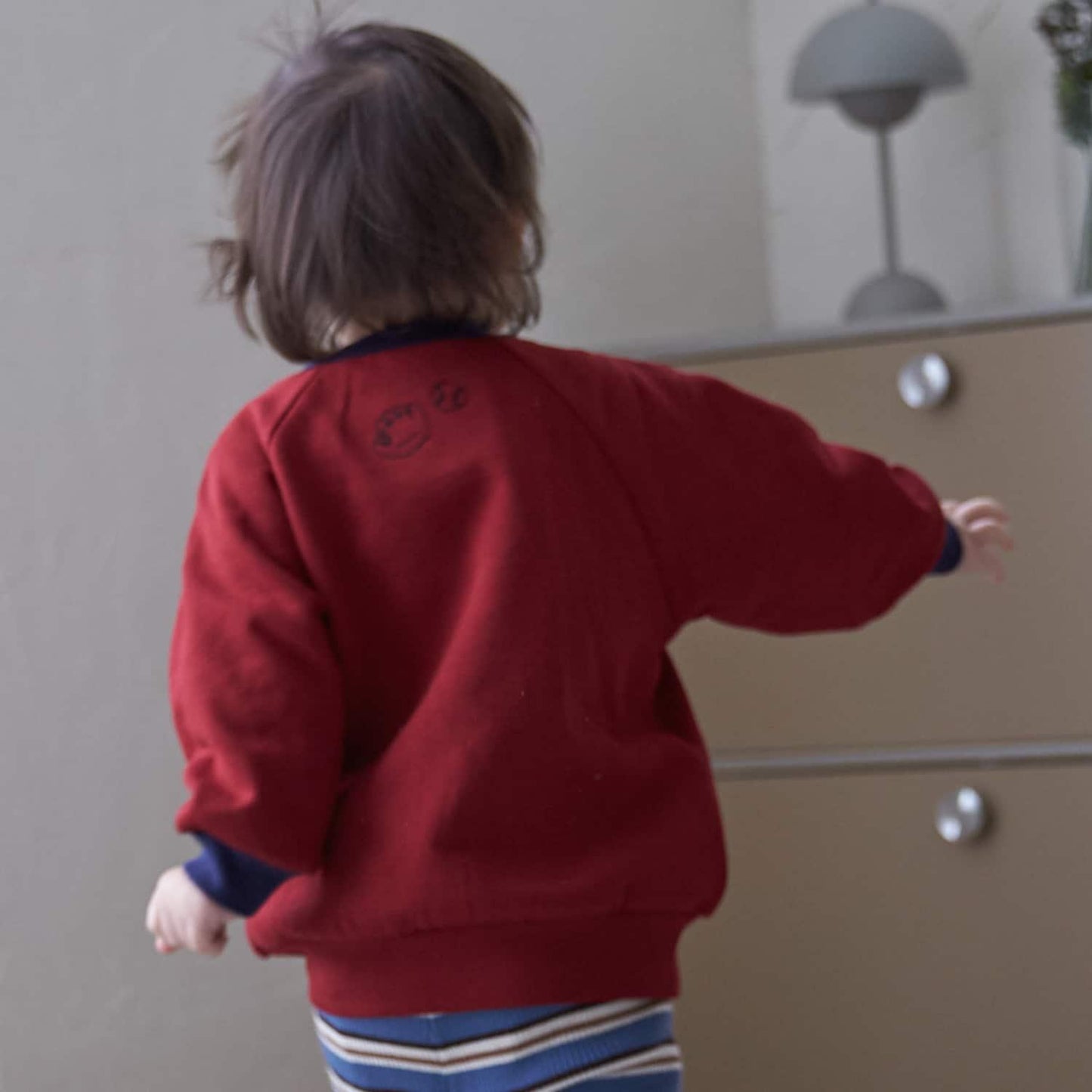 【GOODPRICE】加絨拼色領口衛衣