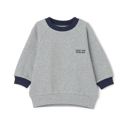 【GOODPRICE】加絨拼色領口衛衣