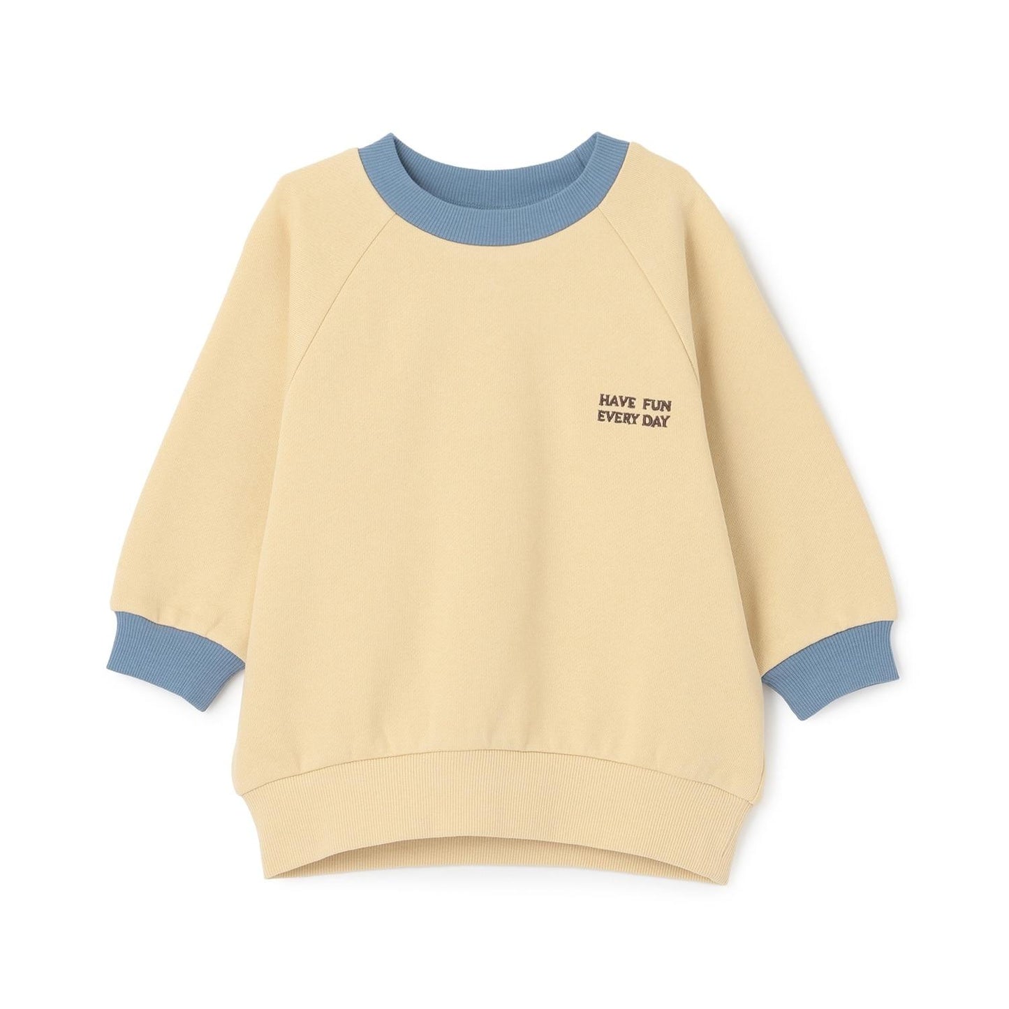 【GOODPRICE】加絨拼色領口衛衣