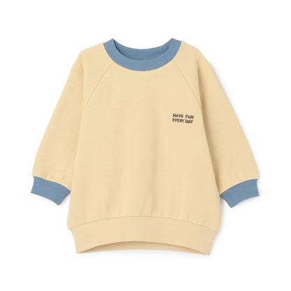 【GOODPRICE】加絨拼色領口衛衣