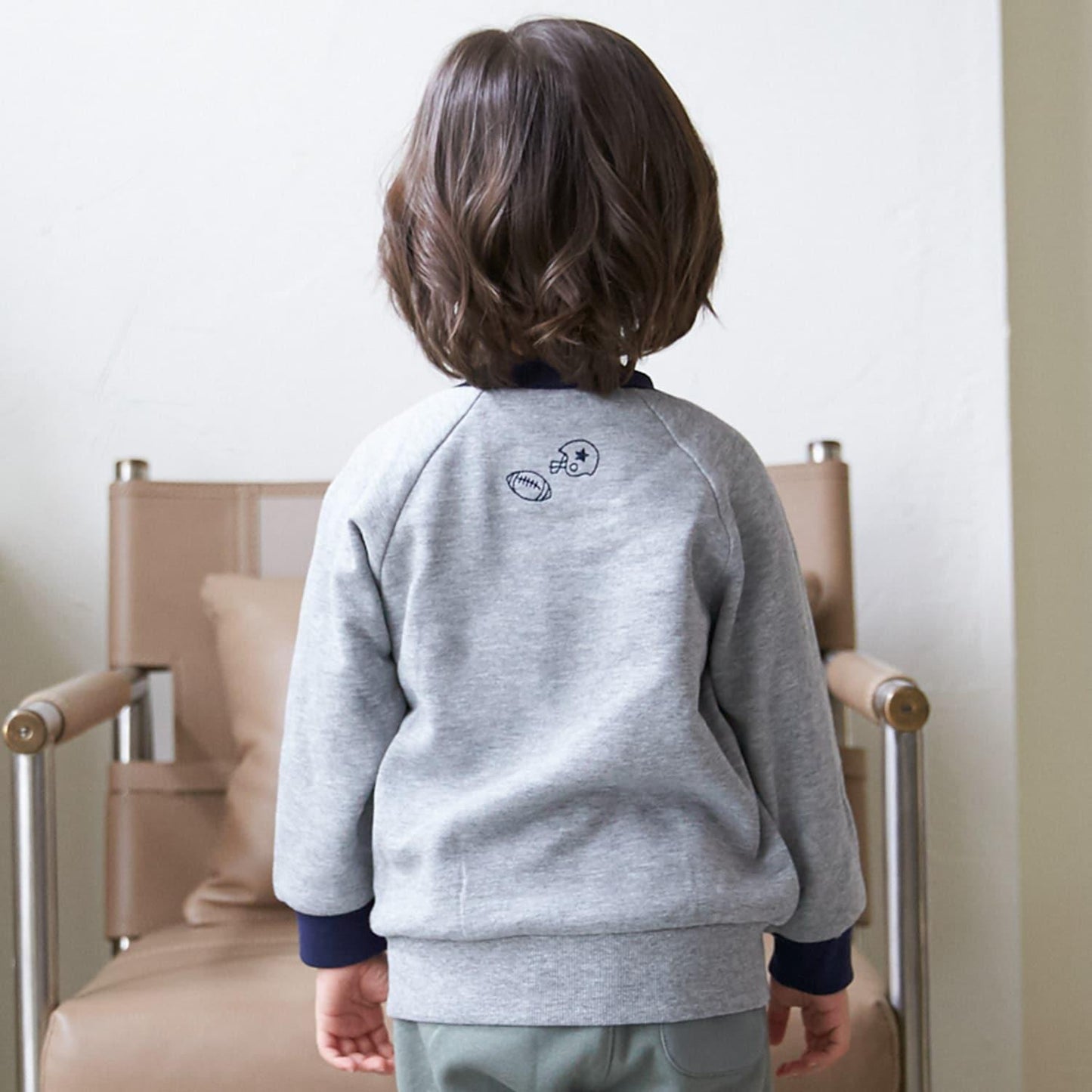 【GOODPRICE】加絨拼色領口衛衣