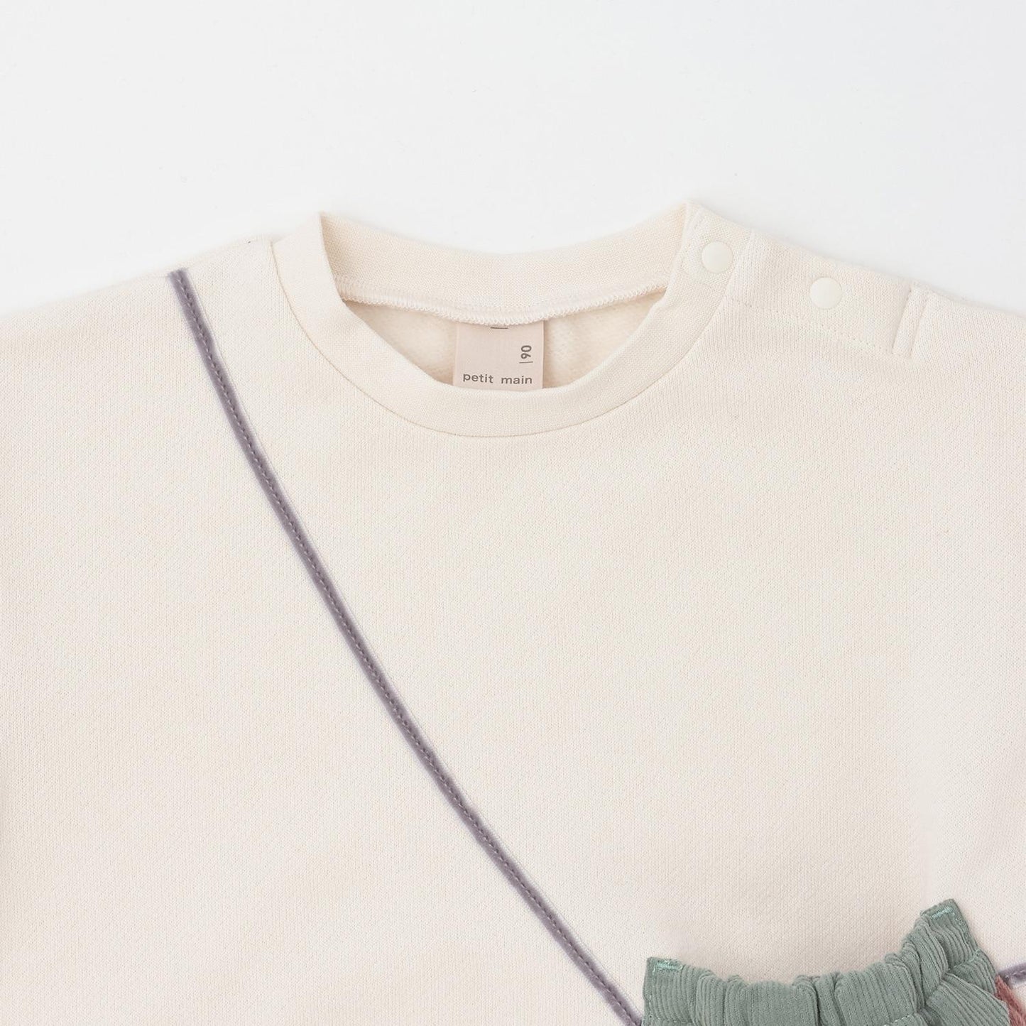 【加絨】草莓斜挎包衛衣