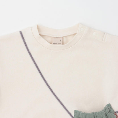 【加絨】草莓斜挎包衛衣