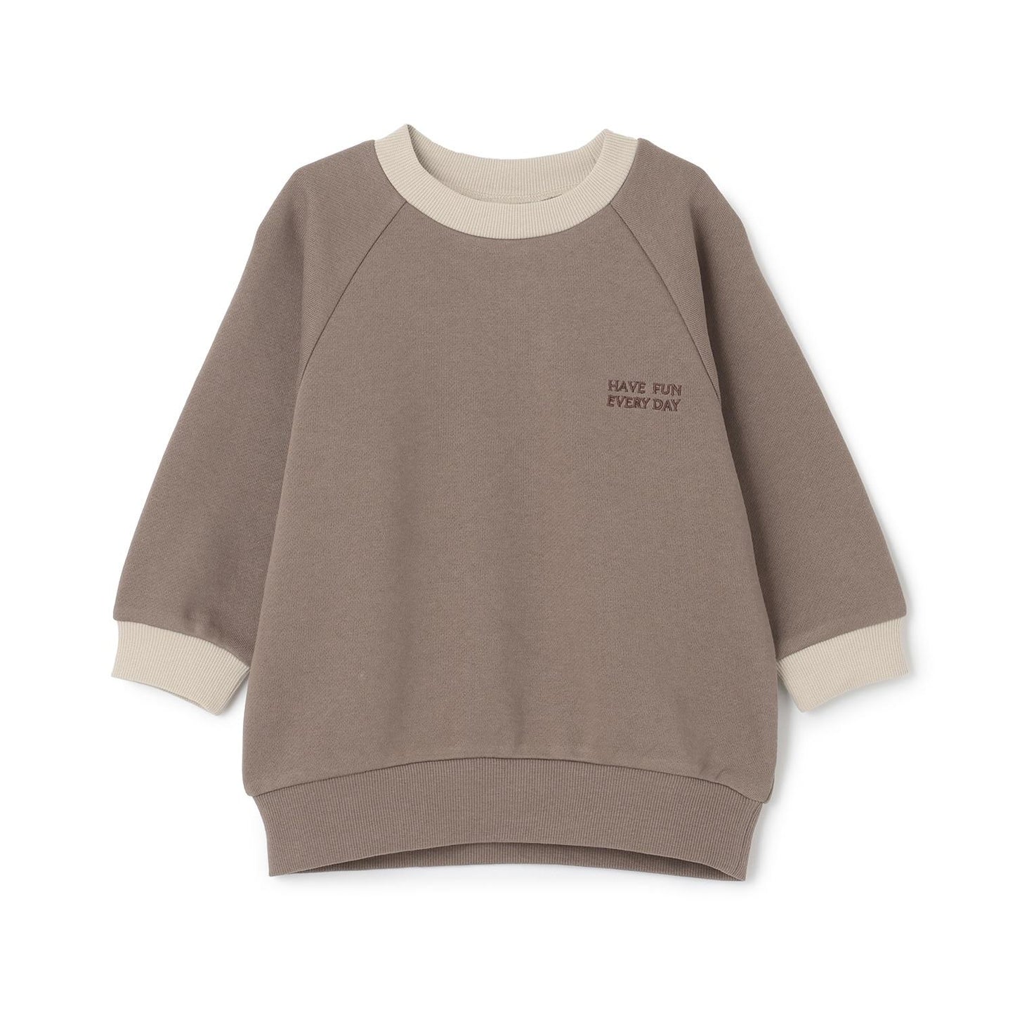 【GOODPRICE】加絨拼色領口衛衣