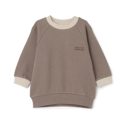 【GOODPRICE】加絨拼色領口衛衣