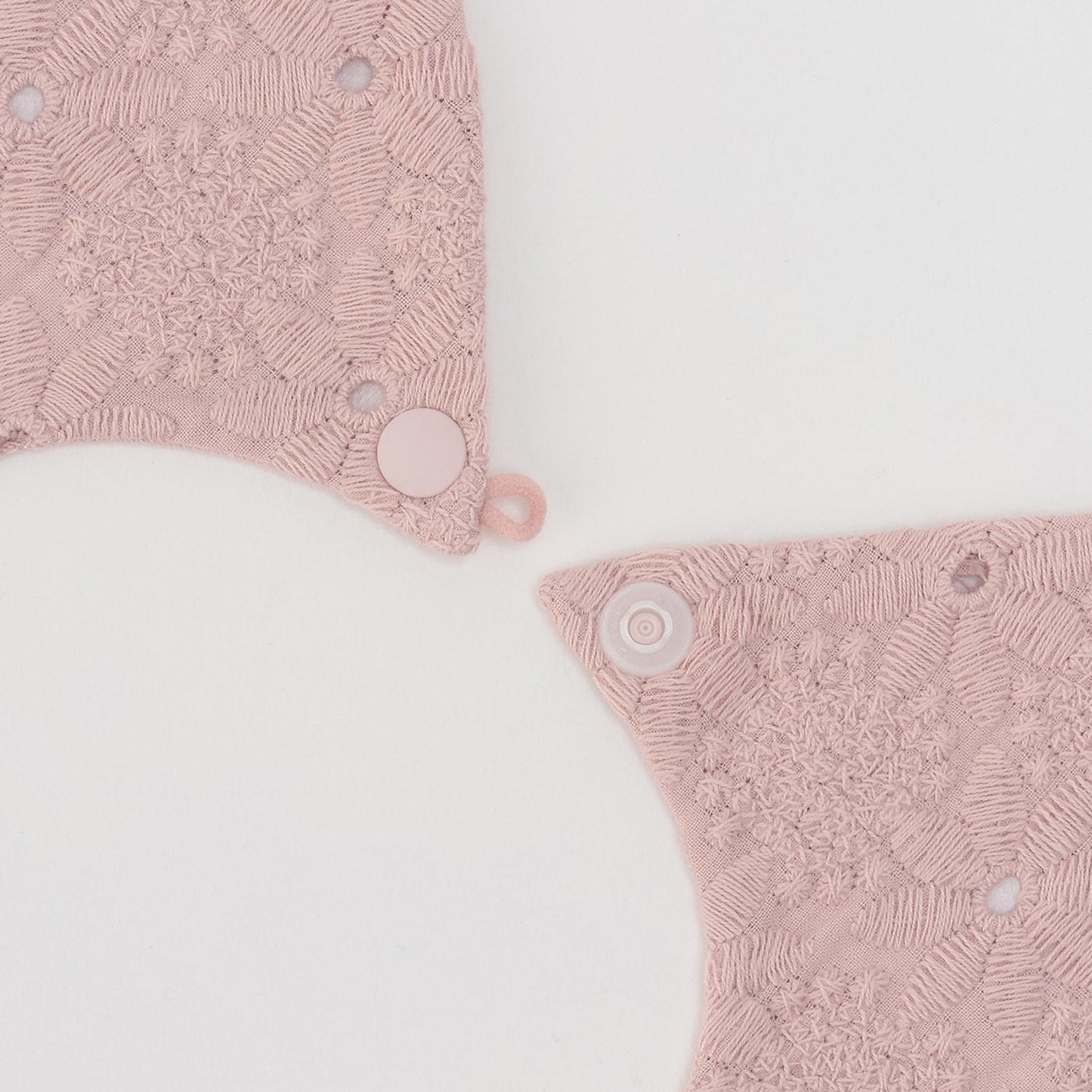 網紗蝴蝶結拼接圍兜