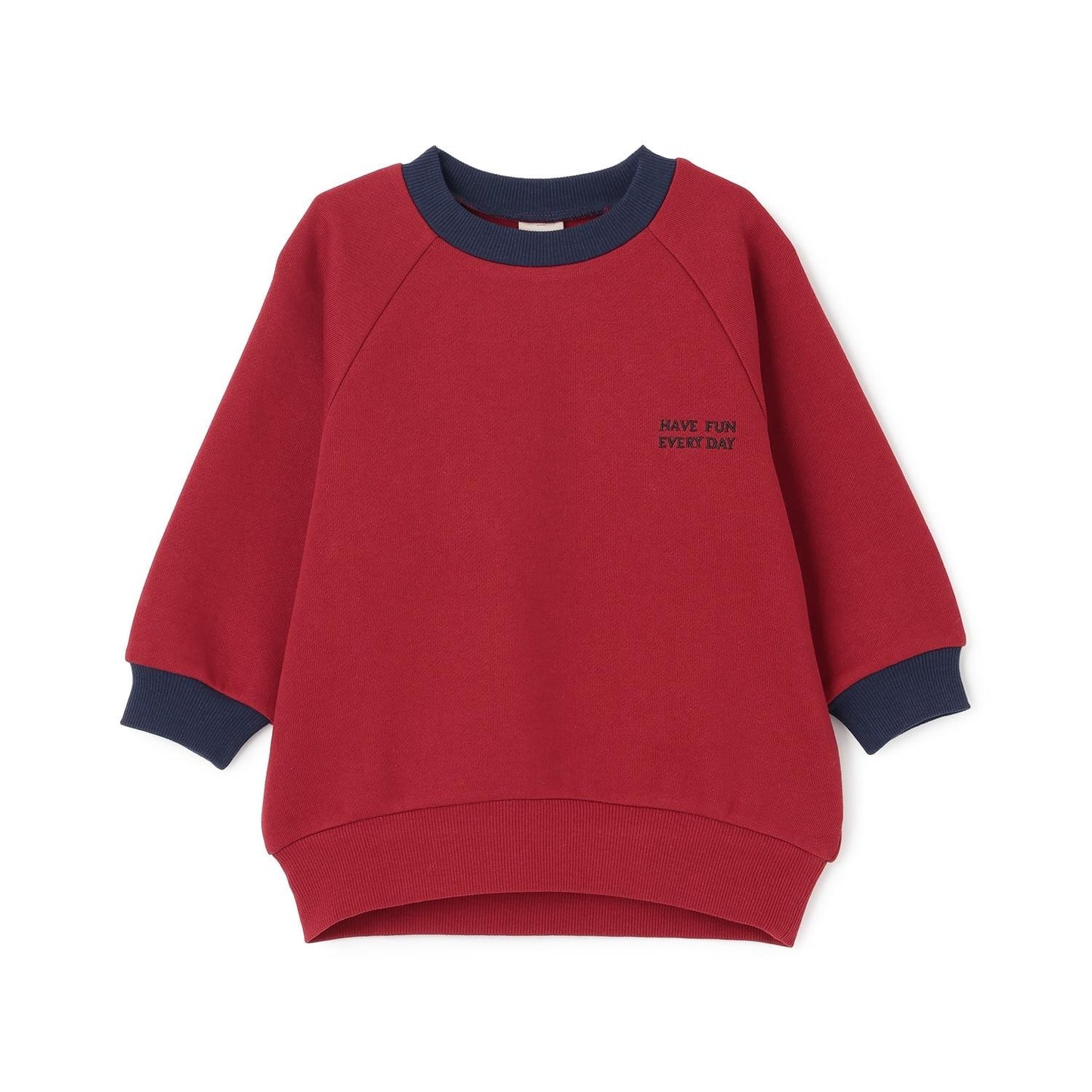 【GOODPRICE】加絨拼色領口衛衣