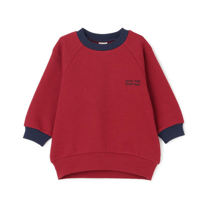 【GOODPRICE】加絨拼色領口衛衣