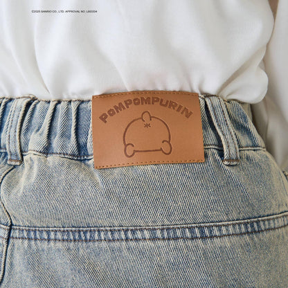 【三麗鷗角色】牛仔寬腿褲