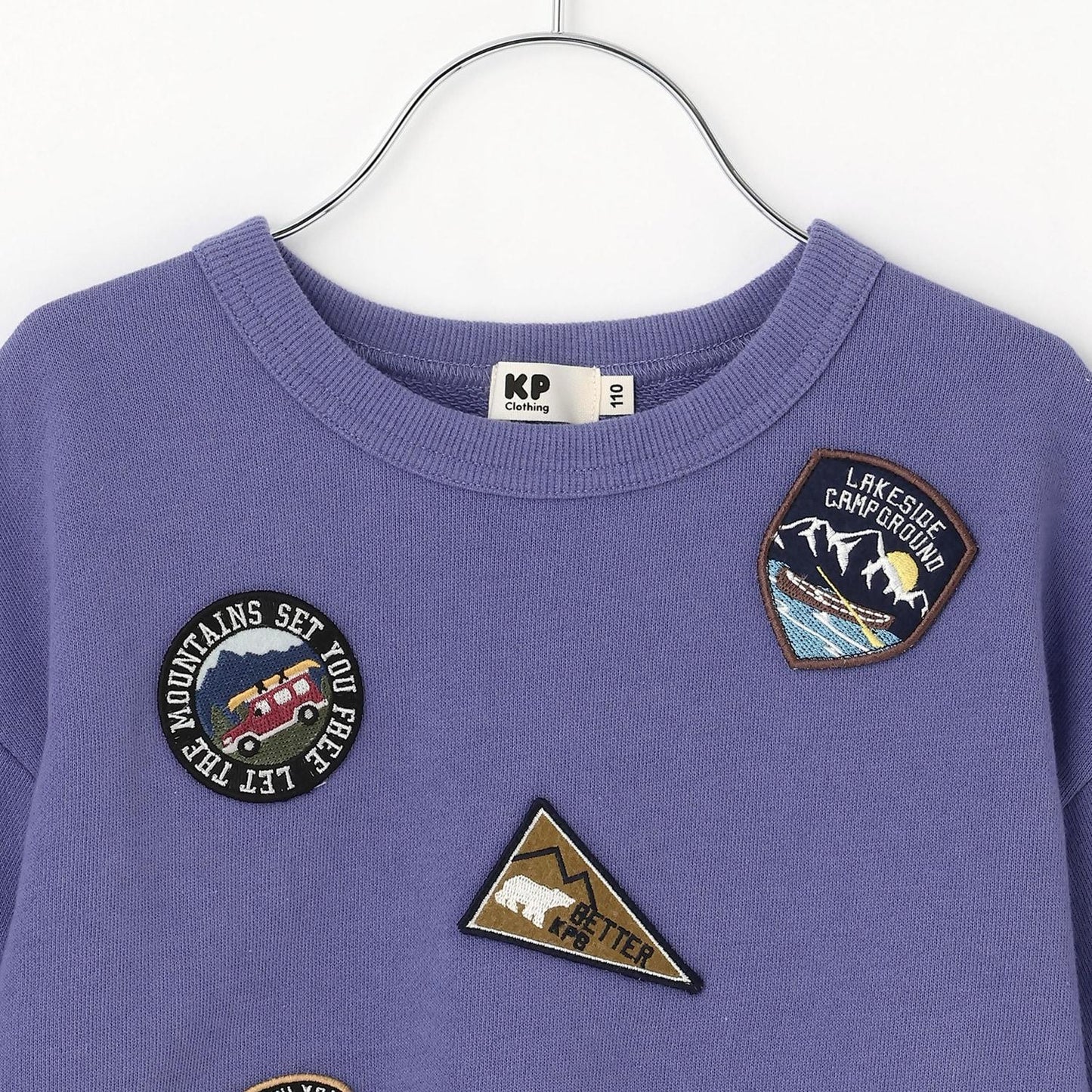 徽章裝飾加絨衛衣【吸溼發熱】