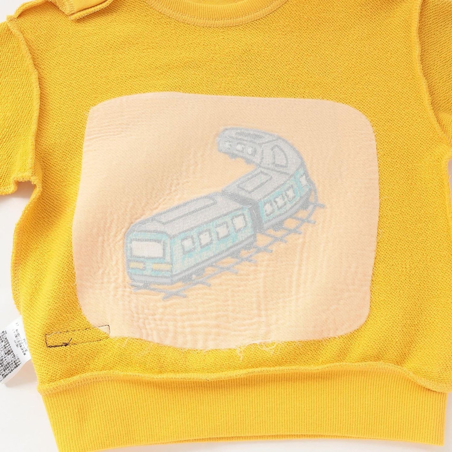 電車毛圈刺繡衛衣【吸溼發熱】