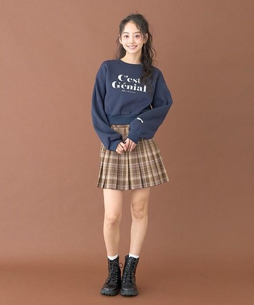 雙腰帶百褶裙【韓國時尚】