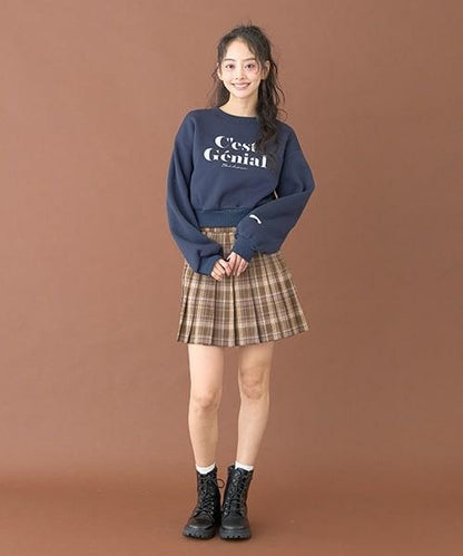 雙腰帶百褶裙【韓國時尚】