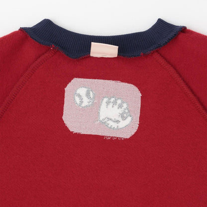 【GOODPRICE】加絨拼色領口衛衣