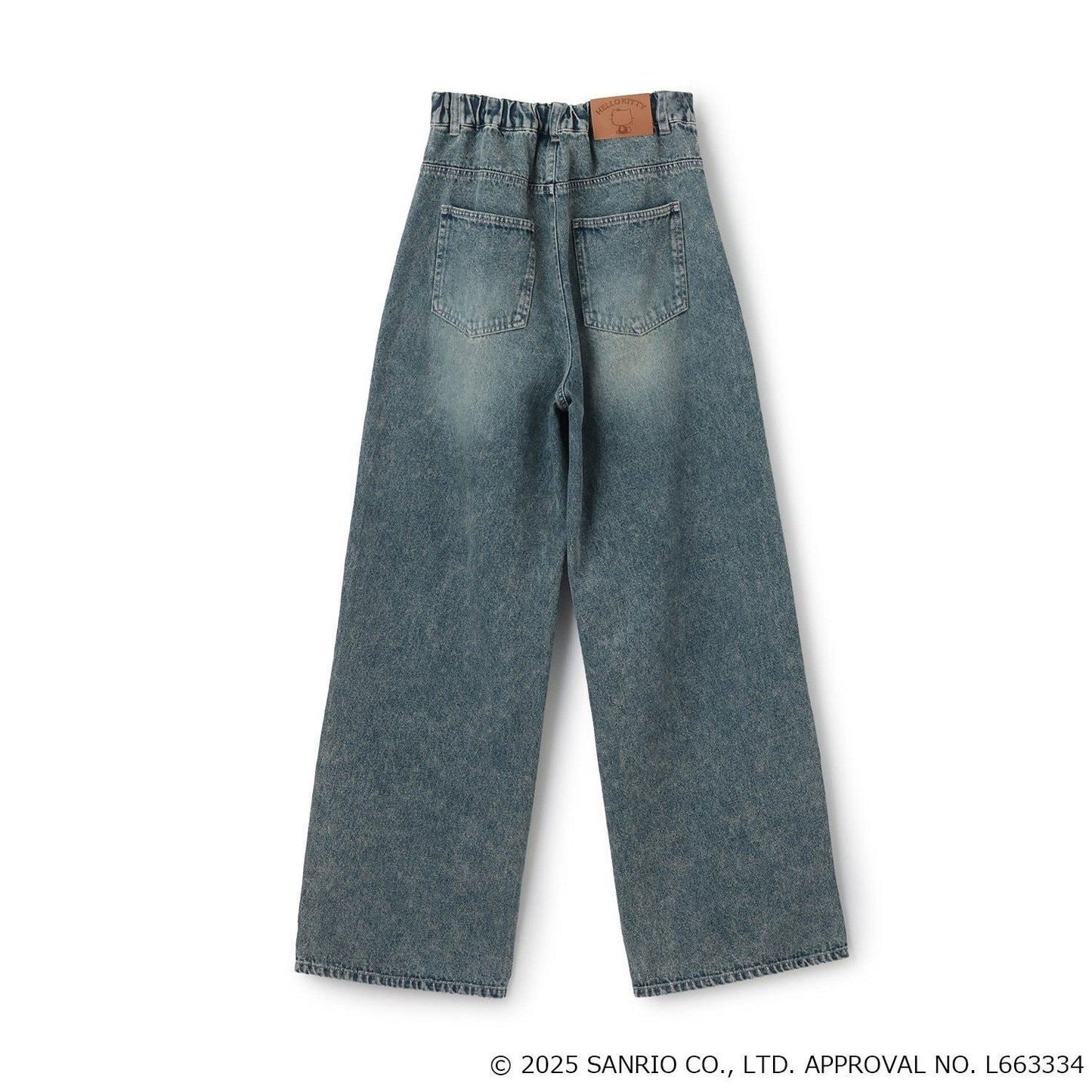 【三麗鷗角色】牛仔寬腿褲