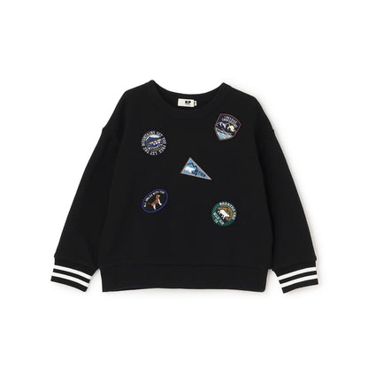 徽章裝飾加絨衛衣【吸溼發熱】