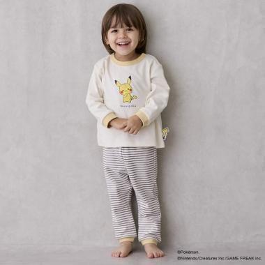 【モンポケ】柔滑睡衣