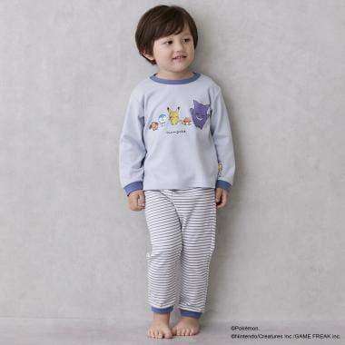 【モンポケ】柔滑睡衣