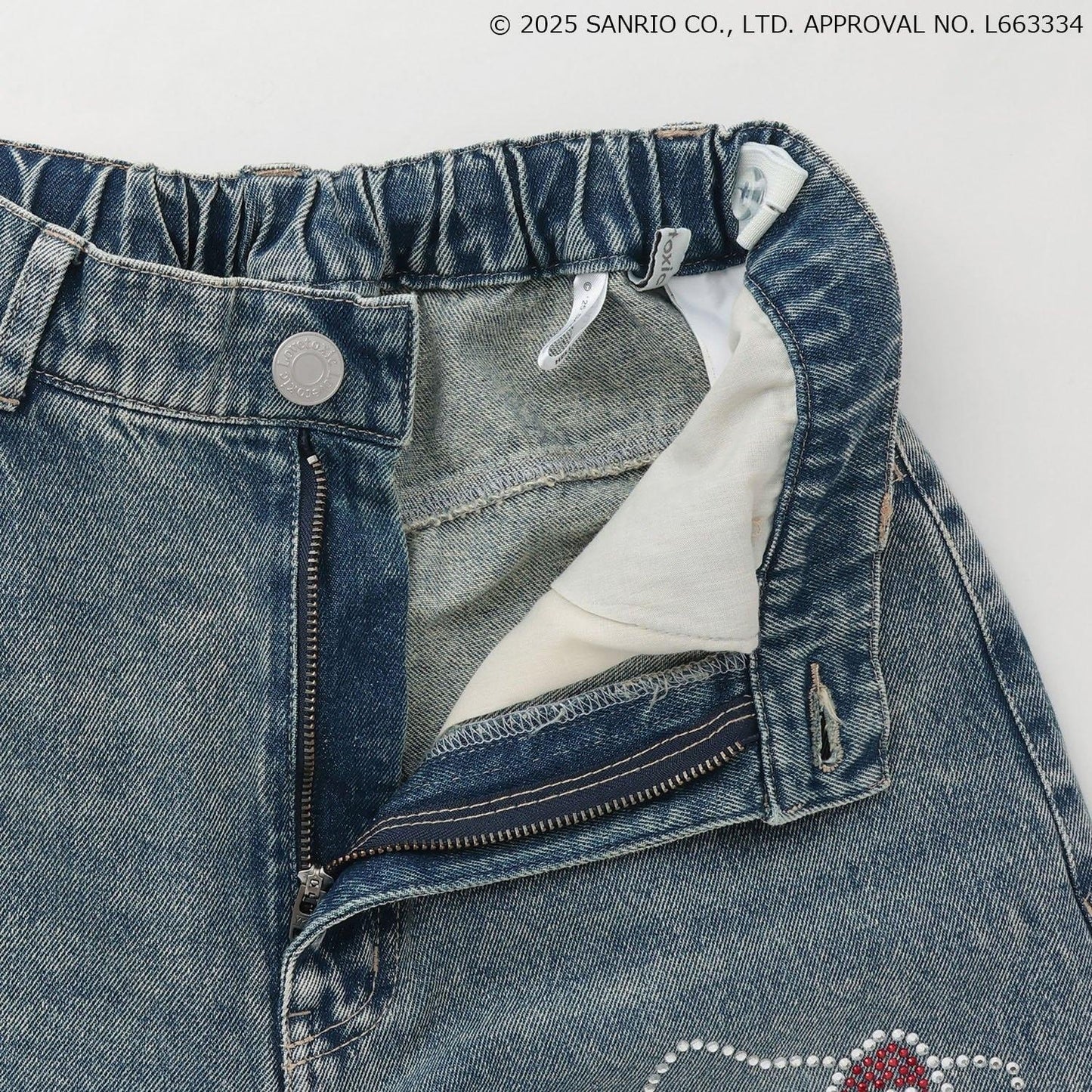 【三麗鷗角色】牛仔寬腿褲