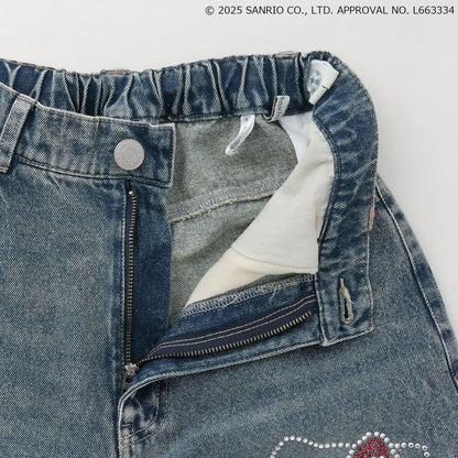 【三麗鷗角色】牛仔寬腿褲