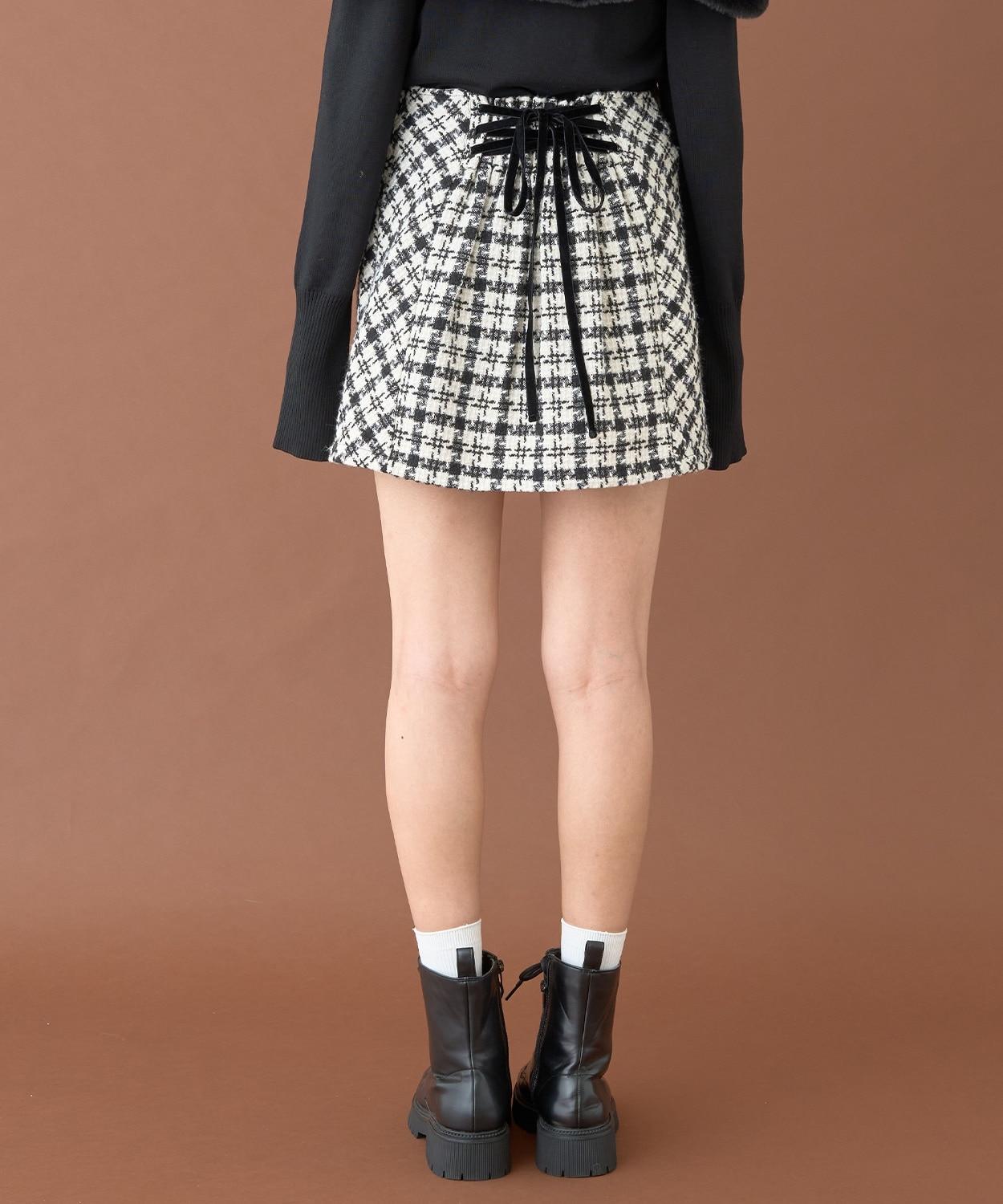 繫帶蕾絲裙【韓國時尚】