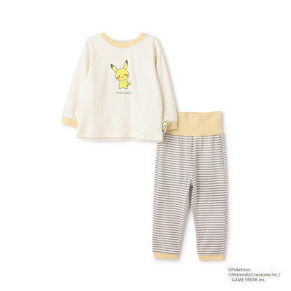 【モンポケ】柔滑睡衣