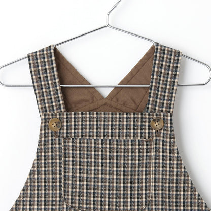 【モンポケ】圖案揹帶褲