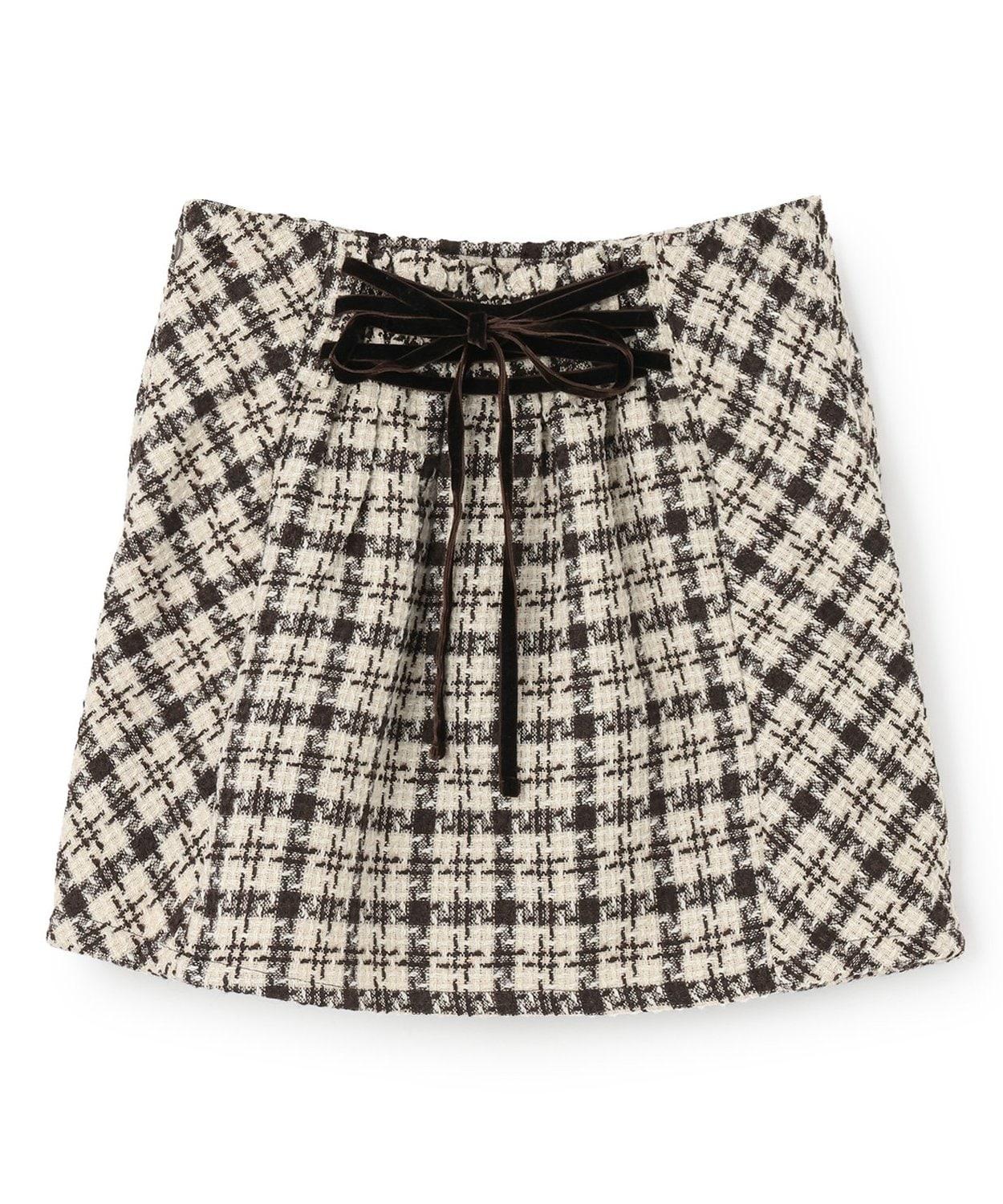 繫帶蕾絲裙【韓國時尚】