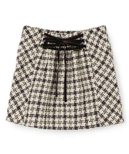 繫帶蕾絲裙【韓國時尚】