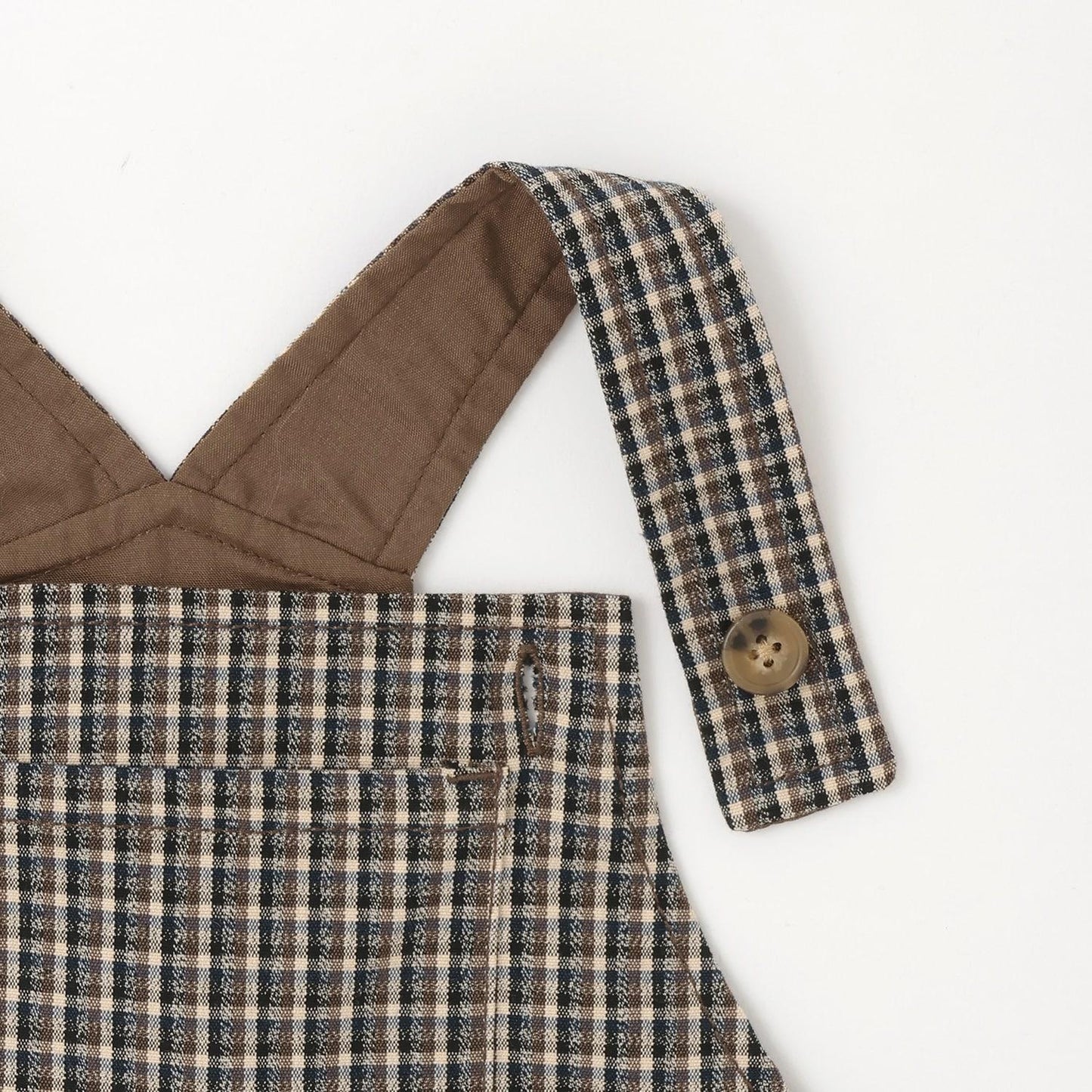 【モンポケ】圖案揹帶褲