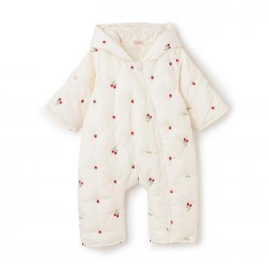 【GIRLS】圖案絎縫連體衣