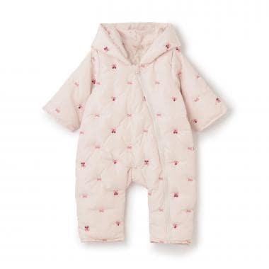 【GIRLS】圖案絎縫連體衣