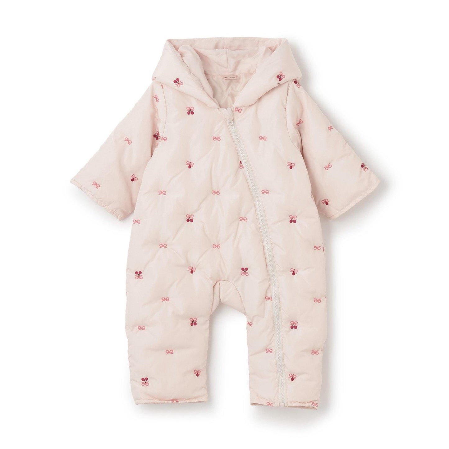 【GIRLS】圖案絎縫連體衣