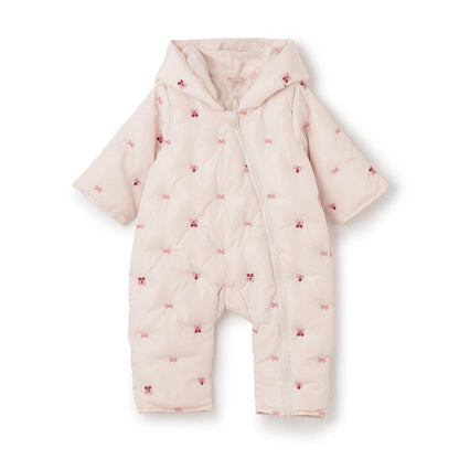 【GIRLS】圖案絎縫連體衣