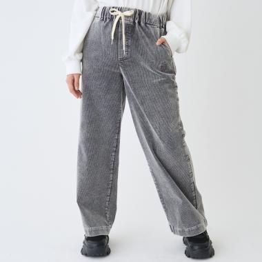 易搭燈芯絨長褲