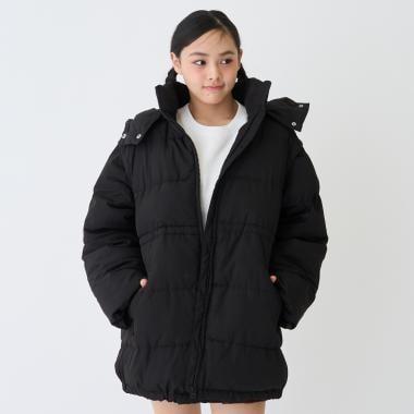 可拆卸袖長款夾克