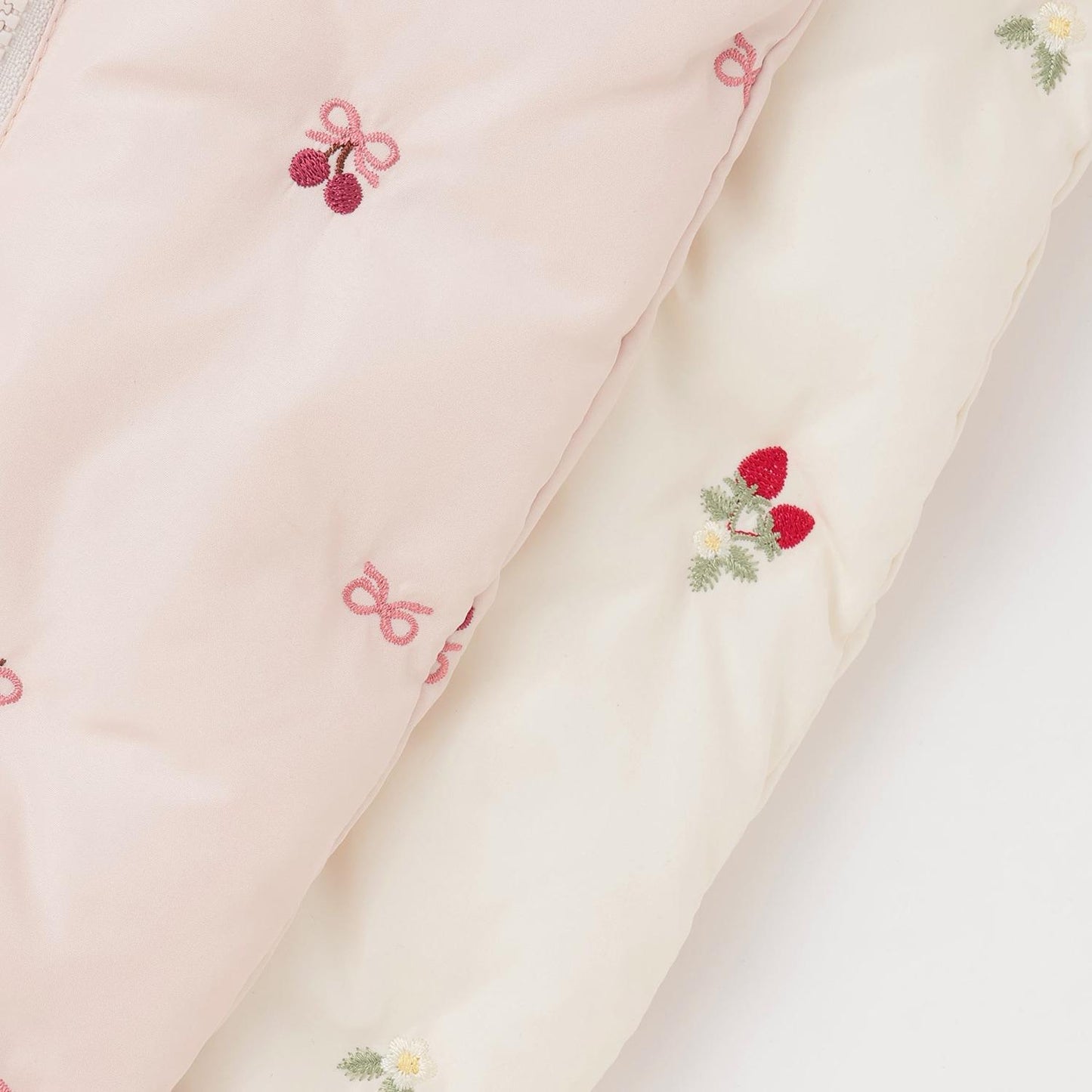 【GIRLS】圖案絎縫連體衣