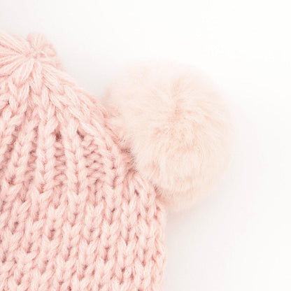 毛球針織帽