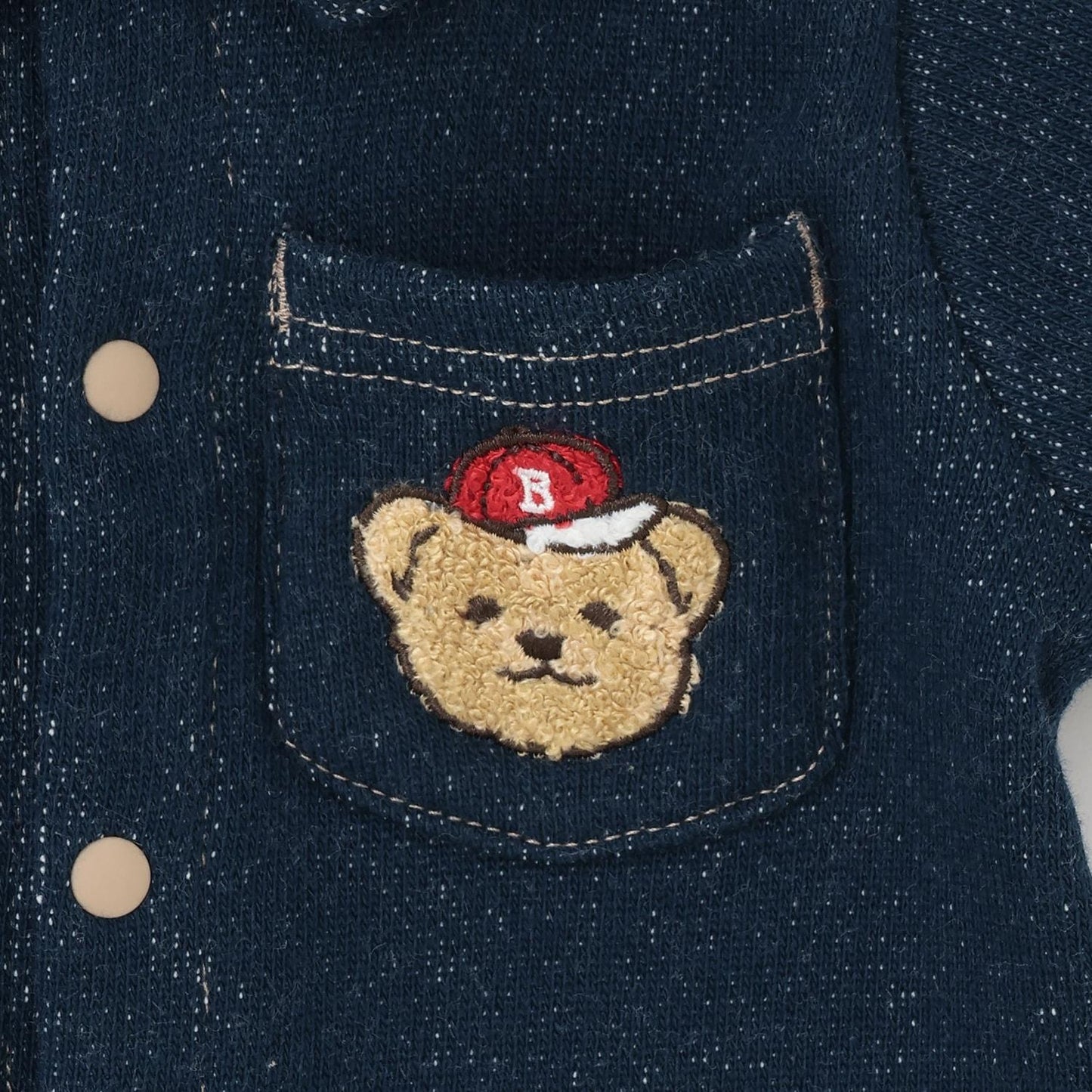 全刺繡帶領連體衣