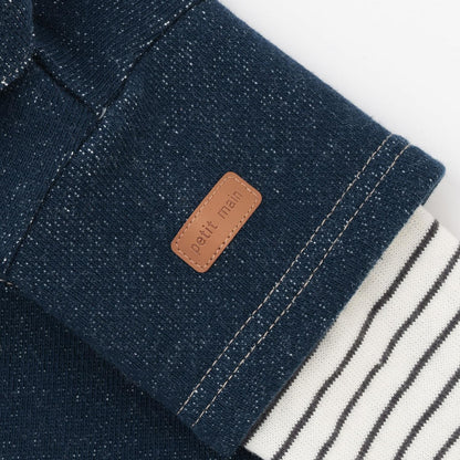 全刺繡帶領連體衣