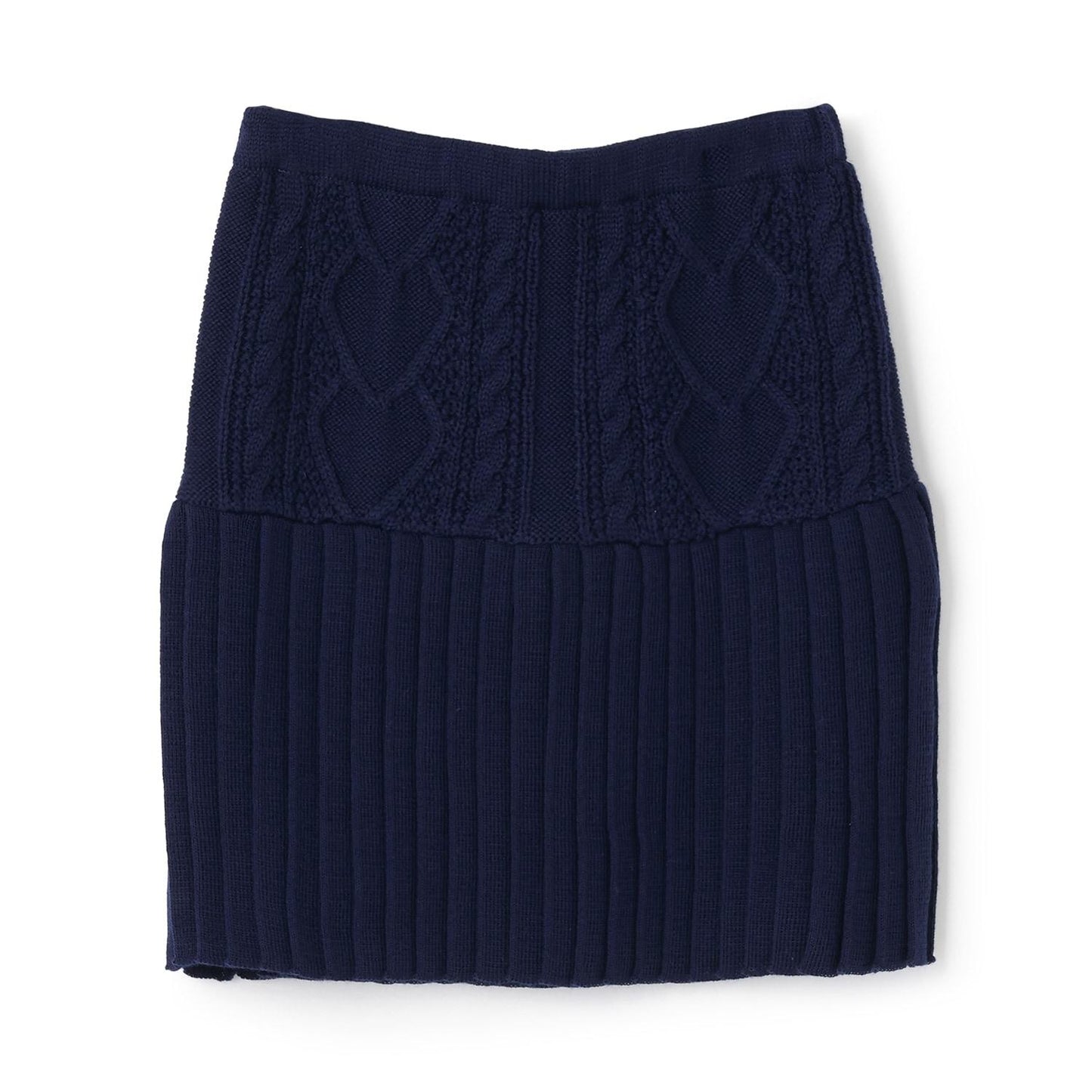 麻花編織針織半身裙【可水洗】