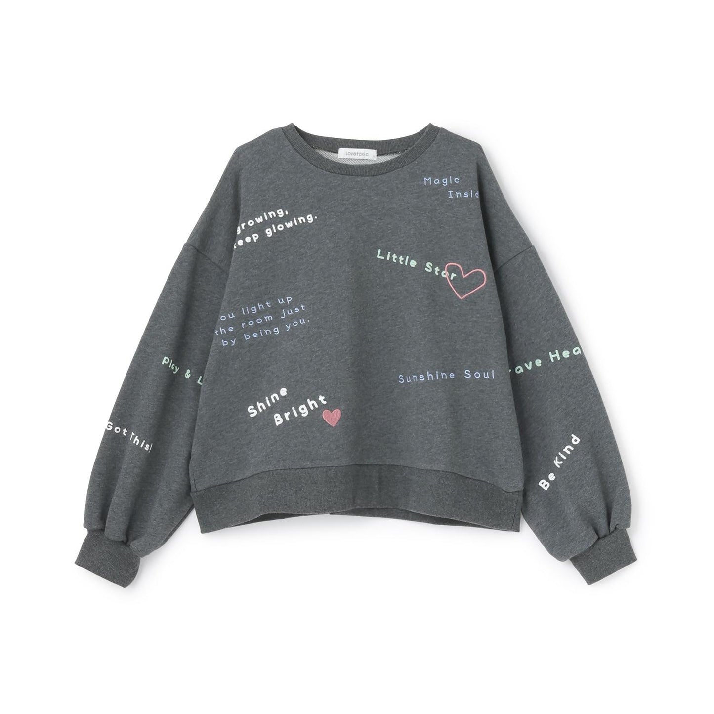 【棉100%】再生棉飛針刺繡衛衣