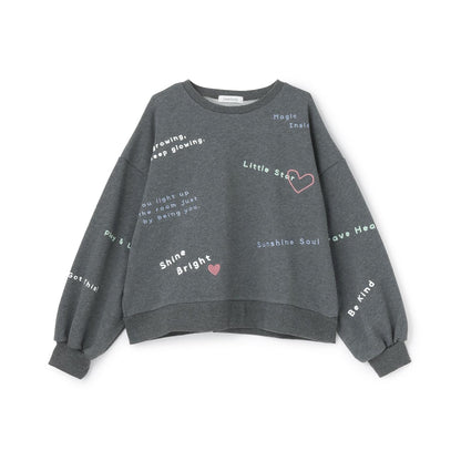 【棉100%】再生棉飛針刺繡衛衣