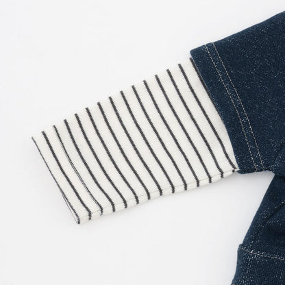 全刺繡帶領連體衣