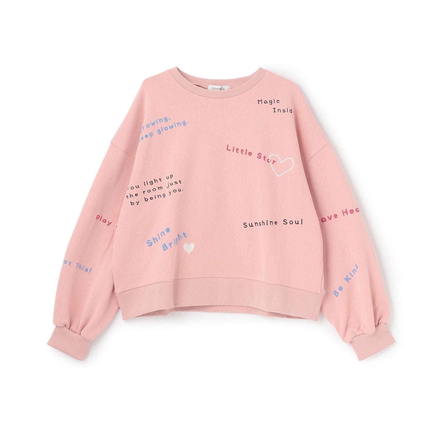 【棉100%】再生棉飛針刺繡衛衣